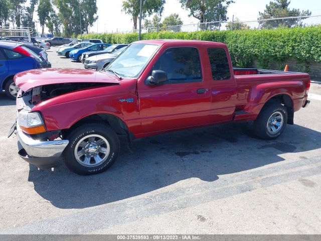 2000 FORD RANGER XLT VIN: 1FTYR14V7YPC08884