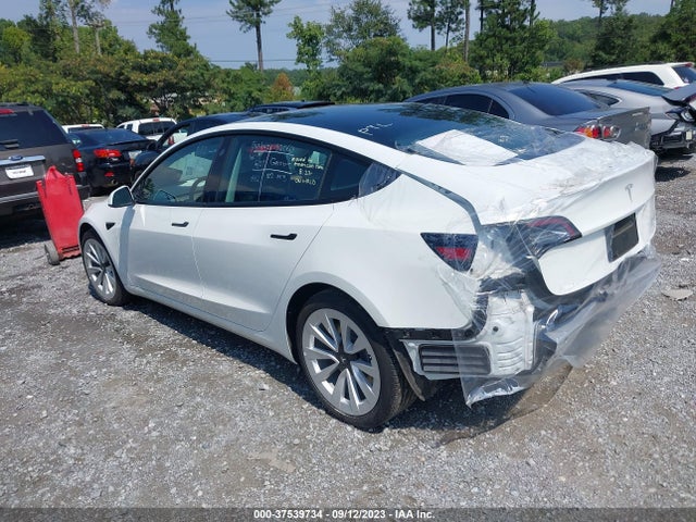 Tesla Model 3 Long Range 2022 5YJ3E1EB2NF205407 Image 3
