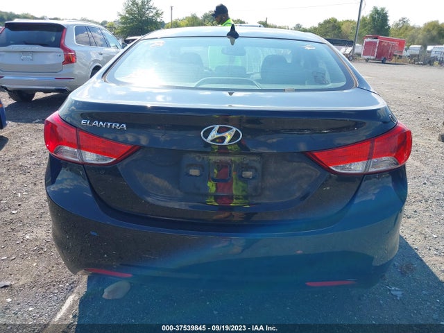 2013 HYUNDAI ELANTRA GLS PZEV VIN: 5NPDH4AE4DH379797
