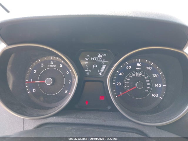 2013 HYUNDAI ELANTRA GLS PZEV VIN: 5NPDH4AE4DH379797