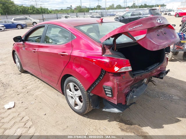 2013 HYUNDAI ELANTRA GLS PZEV VIN: 5NPDH4AE9DH434681