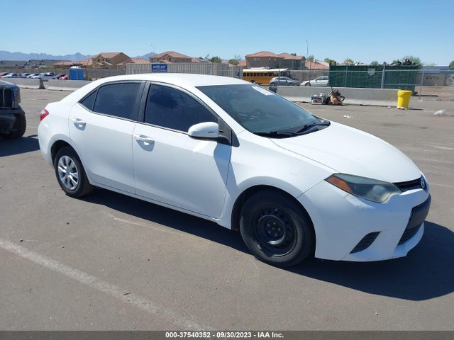 Продаж на аукціоні авто 2014 Toyota Corolla L/le/s/s Plus/le Plus, vin: 2T1BURHE6EC121825, номер лоту: 37540352