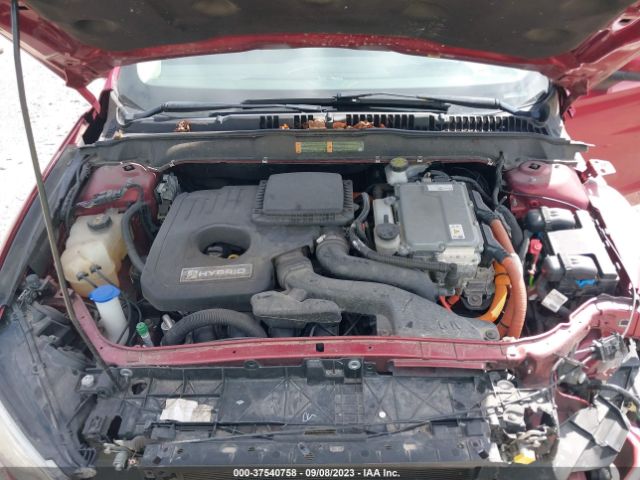 3FA6P0LU6JR173114 Ford Fusion Hybrid Se