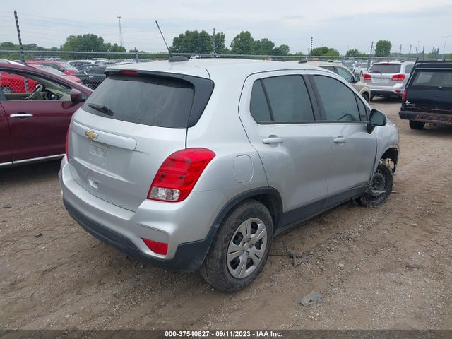 Chevrolet TRAX LS 2017 KL7CJKSB5HB182456 Image 4