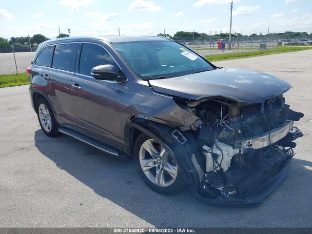 Toyota Highlander Limited 2017 5TDYZRFH8HS193775 Image 1