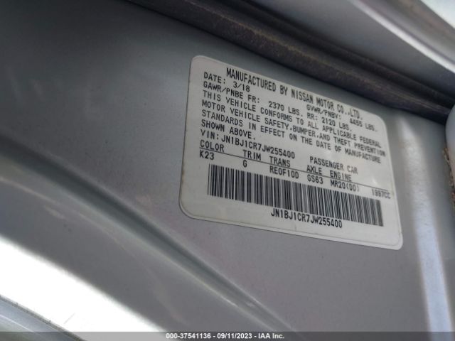 JN1BJ1CR7JW255400 Nissan Rogue Sport S