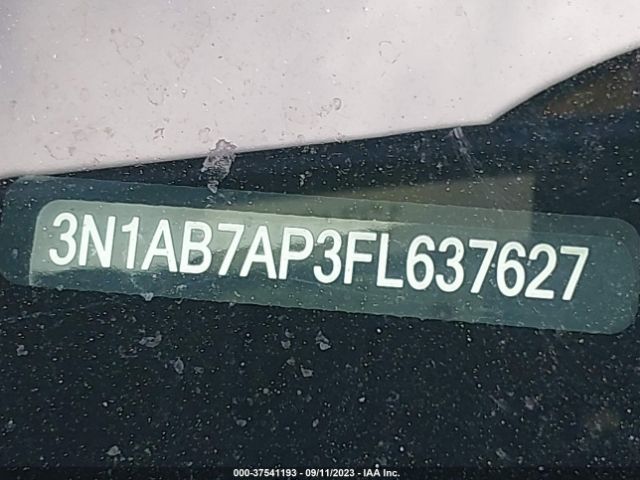 3N1AB7AP3FL637627 Nissan Sentra Sr/sl/s/sv/fe+ S