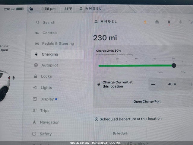 Tesla Model Y Long Range 2021 5YJYGDEE9MF087642 Image 16