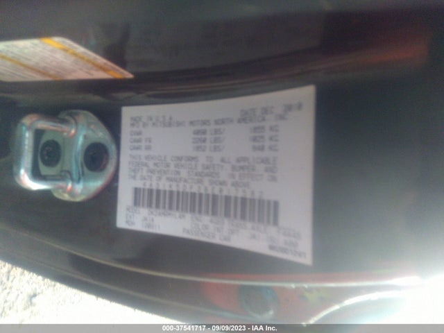 2011 MITSUBISHI ECLIPSE GS VIN: 4A31K5DF3BE017582