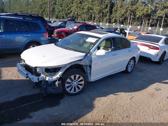 2013 Honda Accord Sdn Ex-l მანქანა იყიდება აუქციონზე, vin: 1HGCR2F81DA091132, აუქციონის ნომერი: 37541815