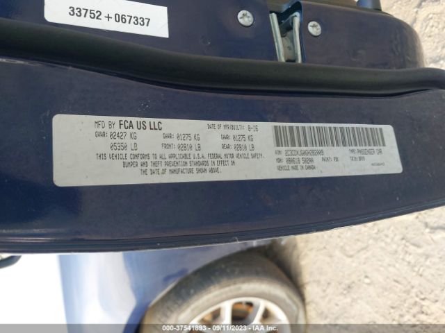 2C3CDXJG0GH282009 Dodge Charger Sxt