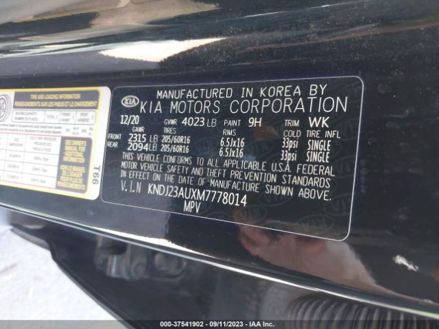 KNDJ23AUXM7778014 KIA SOUL S