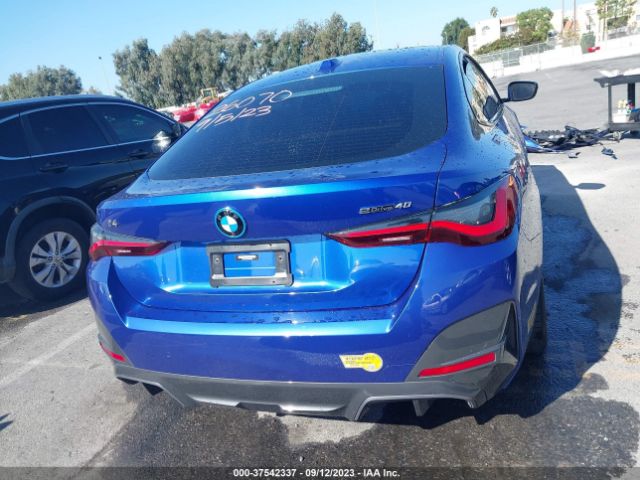 WBY73AW09NFN20395 BMW I4 Edrive40