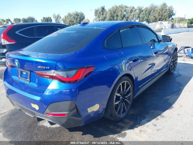 WBY73AW09NFN20395 BMW I4 Edrive40