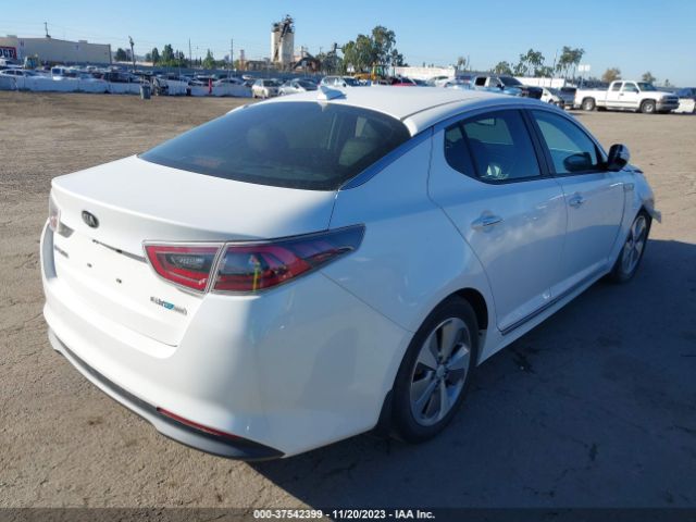 KNAGN4AD4G5099165 KIA Optima Hybrid Ex