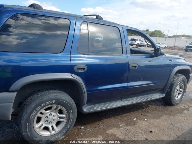 2003 DODGE DURANGO SPORT VIN: 1D4HS38N63F587047