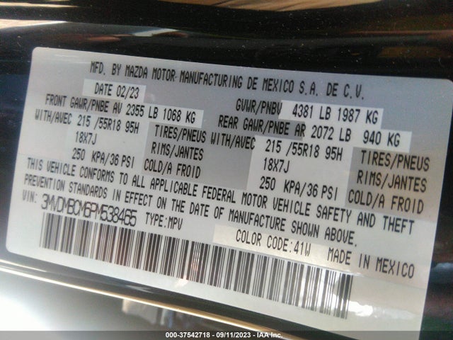 Mazda Cx-30 2.5 S Preferred 2023 3MVDMBCM6PM538465 Image 9