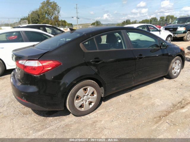 KNAFK4A65G5475409 KIA FORTE LX