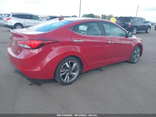 Hyundai Elantra Limited 2016 KMHDH4AE0GU620955 Image 4