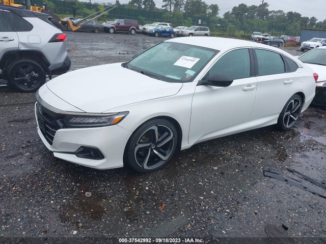 2022 HONDA ACCORD SEDAN SPORT SE VIN: 1HGCV1F4XNA027076