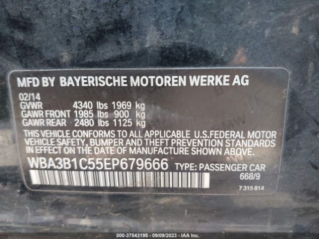 WBA3B1C55EP679666 BMW 320i
