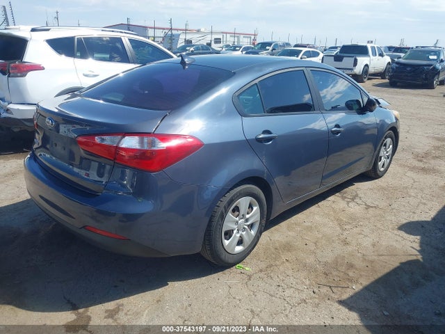 2016 KIA FORTE LX VIN: KNAFK4A68G5583569