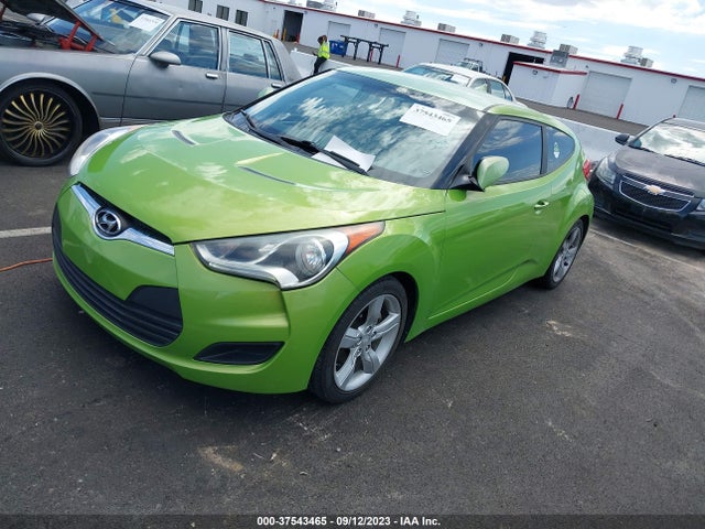2012 HYUNDAI VELOSTER W/BLACK INT VIN: KMHTC6AD8CU065342
