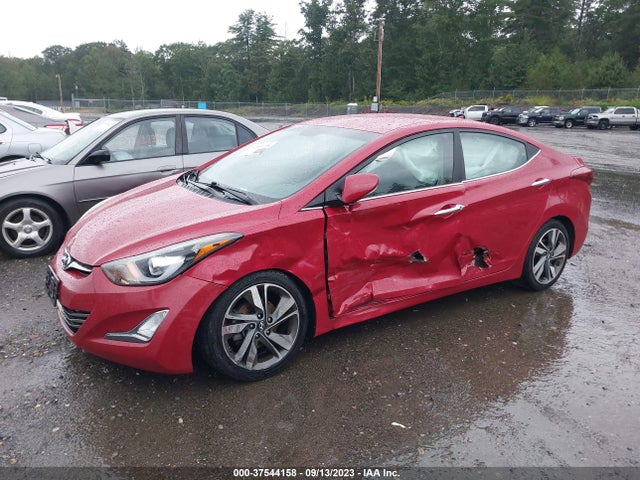 Hyundai Elantra Limited 2015 KMHDH4AEXFU327496 Image 2