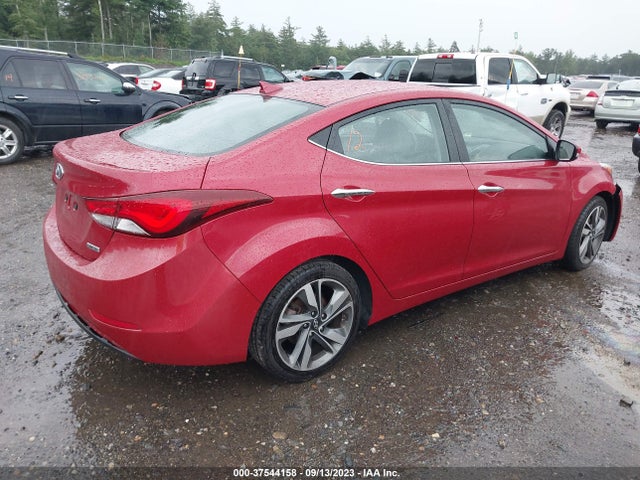 Hyundai Elantra Limited 2015 KMHDH4AEXFU327496 Image 4