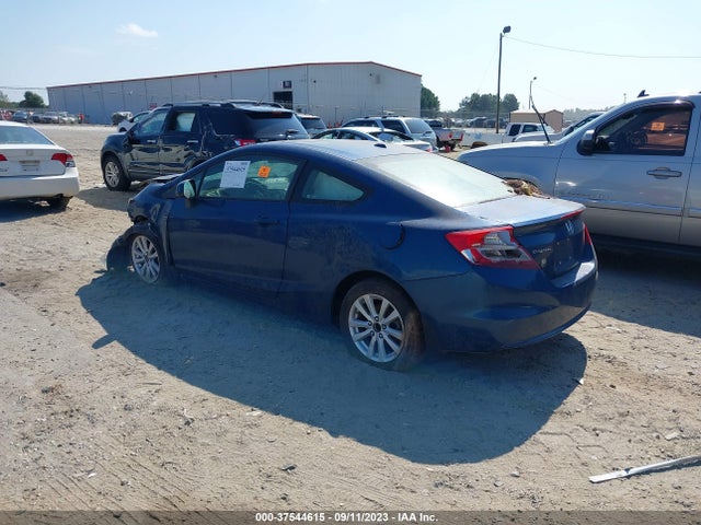 2012 HONDA CIVIC CPE EX-L VIN: 2HGFG3B14CH542183