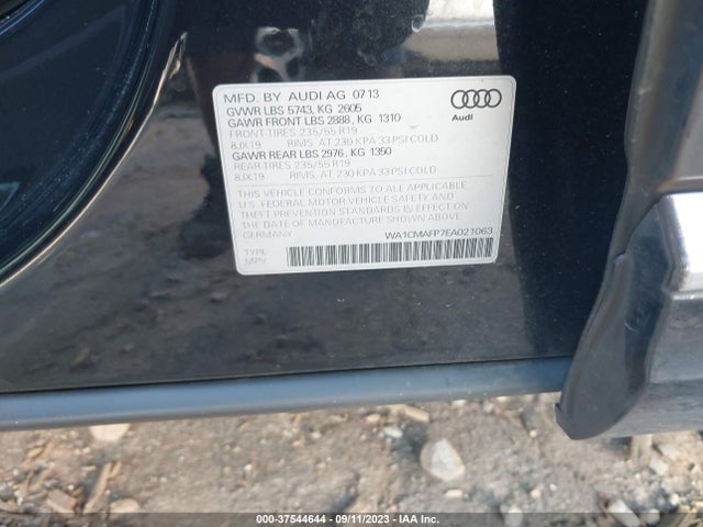 Audi Q5 Premium Plus 2014 WA1CMAFP7EA021063 Image 9