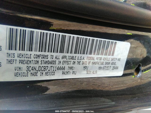 3C4NJDCB7JT114444 Jeep Compass Limited