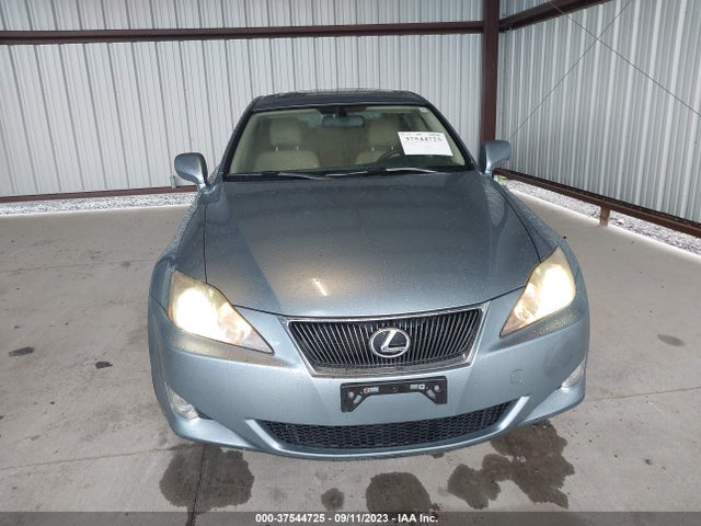 2007 LEXUS IS 250 VIN: JTHCK262272018394