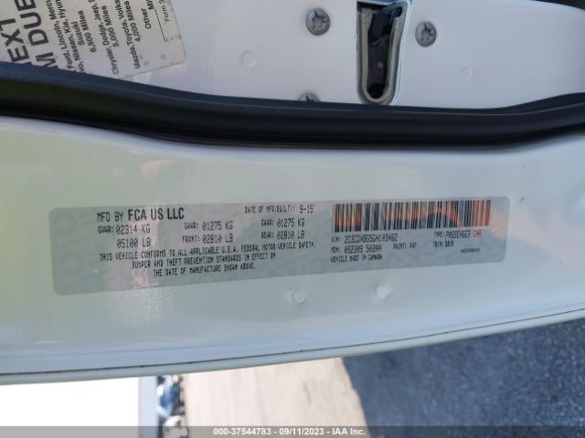 2C3CDXBG5GH103462 Dodge Charger Se