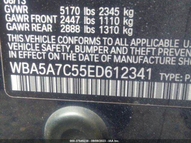 WBA5A7C55ED612341 BMW 528i Xdrive