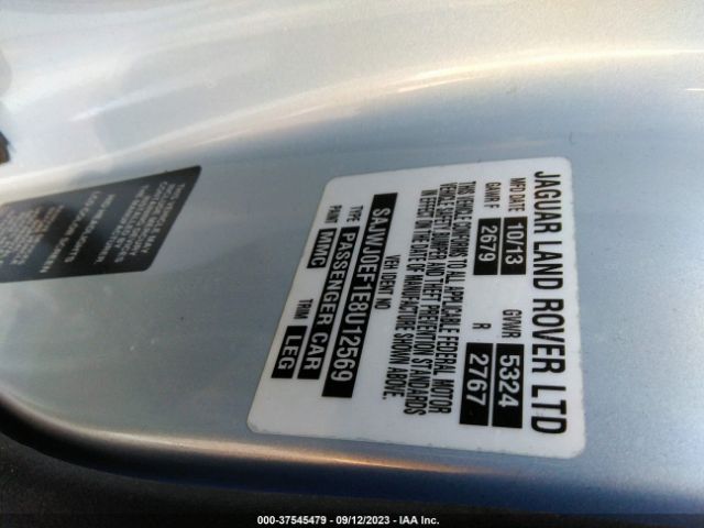 SAJWJ0EF1E8U12569 Jaguar Xf V6 Sc