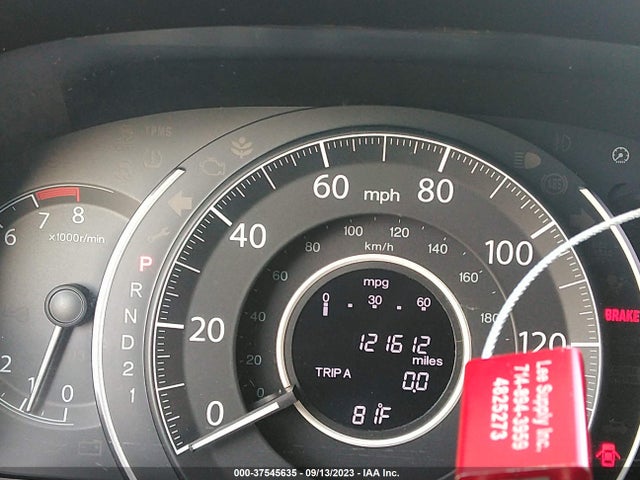 2013 HONDA CR-V LX VIN: 5J6RM3H37DL043891