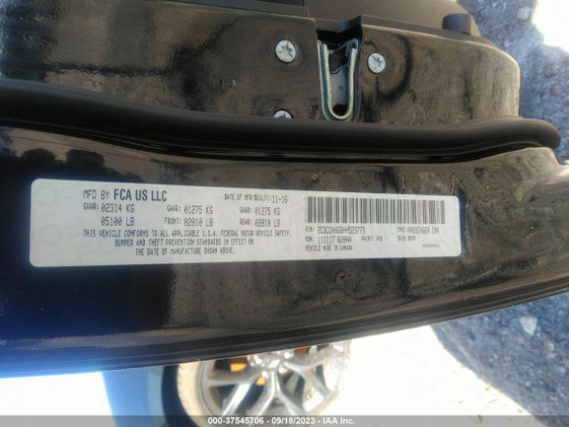 2C3CDXHG6HH523773 Dodge Charger Sxt Rwd