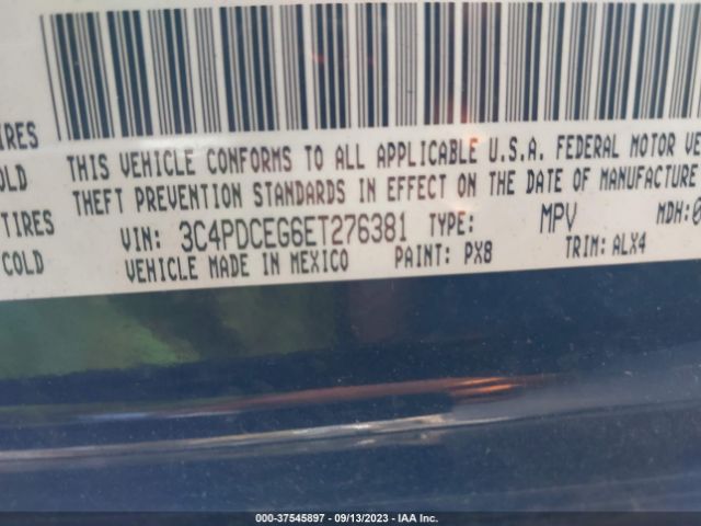 3C4PDCEG6ET276381 Dodge Journey R/t