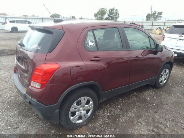 Chevrolet TRAX LS 2016 3GNCJKSB3GL267013 Image 4