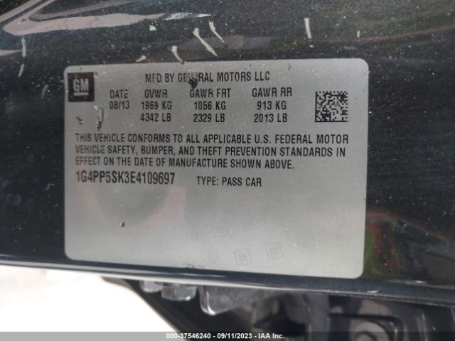 1G4PP5SK3E4109697 Buick Verano