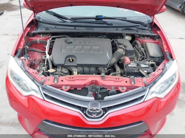 2015 TOYOTA COROLLA LE VIN: 2T1BURHE4FC476686