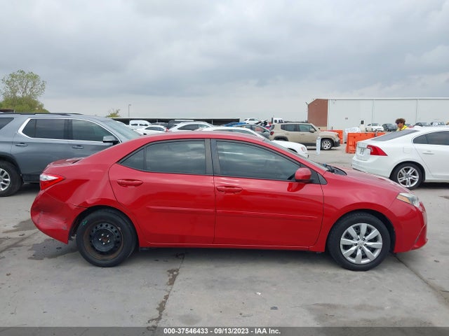 2015 TOYOTA COROLLA LE VIN: 2T1BURHE4FC476686