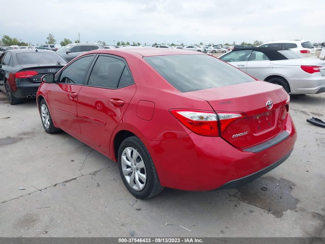 2015 TOYOTA COROLLA LE VIN: 2T1BURHE4FC476686