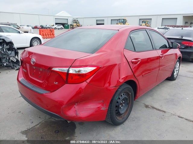 2015 TOYOTA COROLLA LE VIN: 2T1BURHE4FC476686