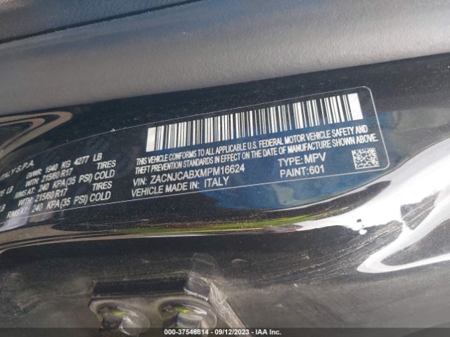 ZACNJCABXMPM16624 Jeep Renegade Sport