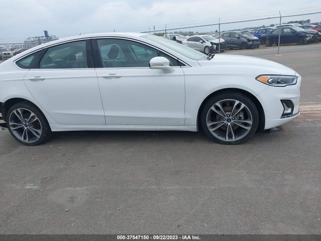 2020 FORD FUSION TITANIUM VIN: 3FA6P0D95LR118263