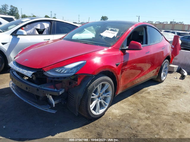 2021 TESLA MODEL Y LONG RANGE VIN: 5YJYGDEE2MF231709
