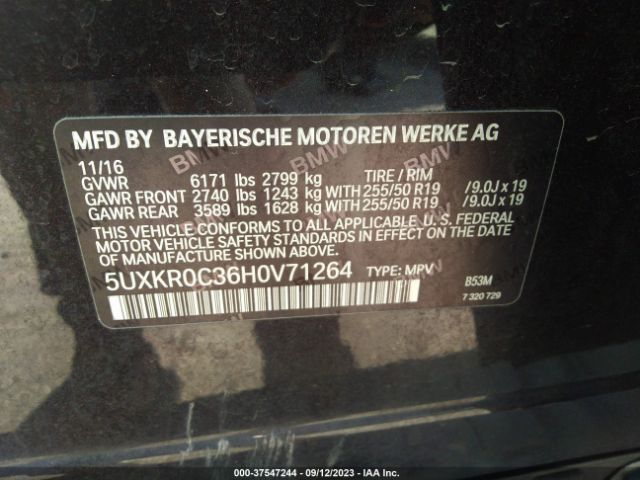 5UXKR0C36H0V71264 BMW X5 Xdrive35i