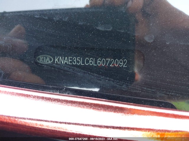 2020 KIA STINGER GT VIN: KNAE35LC6L6072092